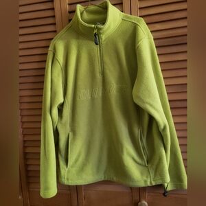 Old Navy Green Fleece Pullover